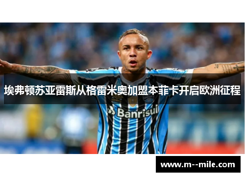 埃弗顿苏亚雷斯从格雷米奥加盟本菲卡开启欧洲征程